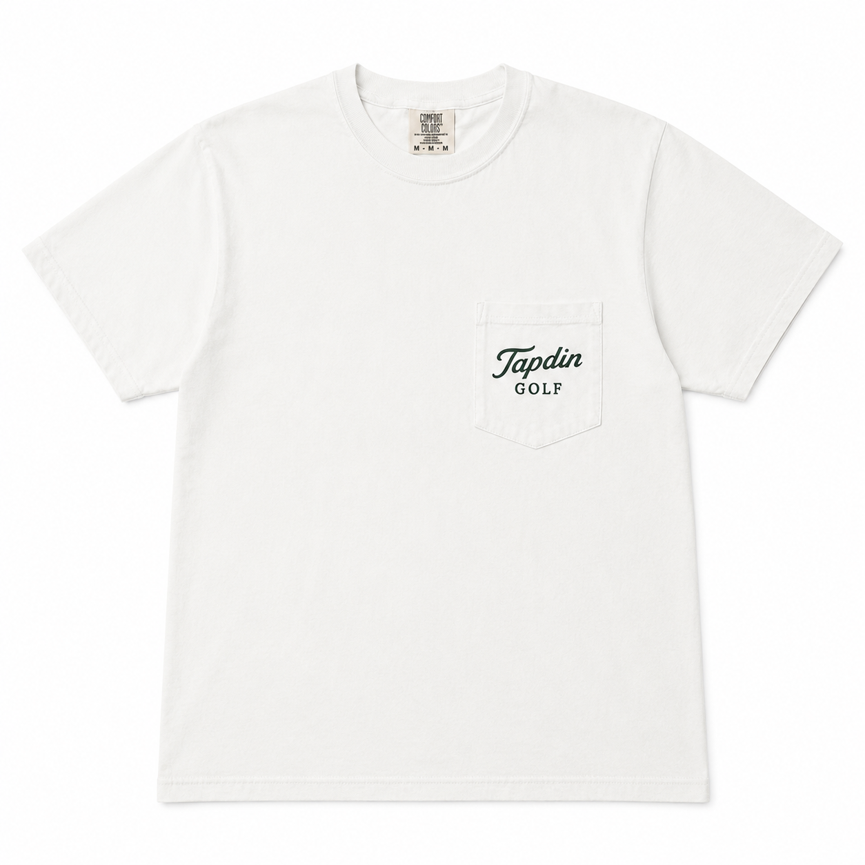 Tapdin White Pocket Tee