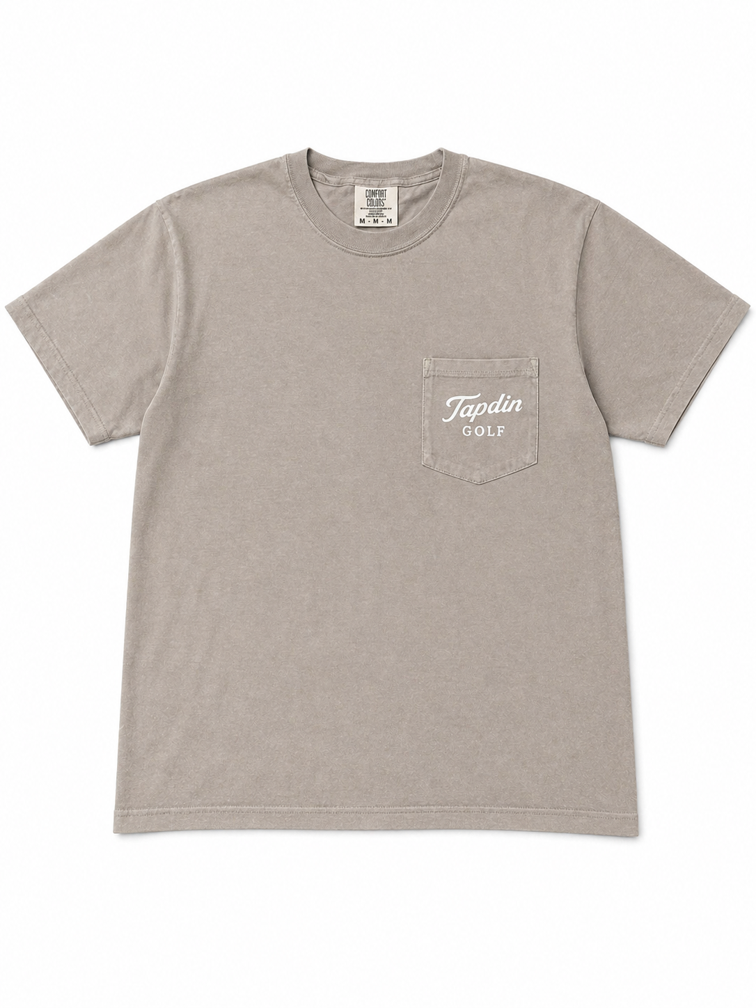 Tapdin Brown Pocket Tee